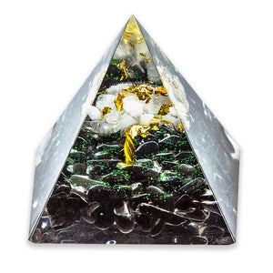 Obsidian-with-Clear-Quartz-Tree-of-Life-Orgonite-Pyramid