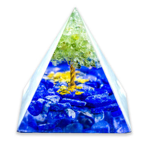 lapis-lazuli-peridot-with-tree-of-life-orgonite-pyramid